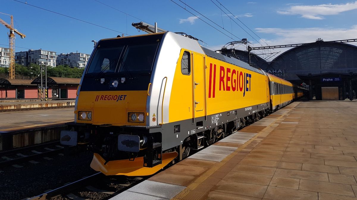 RegioJet začne v sobotu jezdit z Prahy do Kyjeva